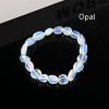 Natural Crystal Stone Rolling Stone Bracelet