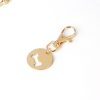 2pcs Set Dog Bone Matching Charm Necklace & Keychain Jewelry