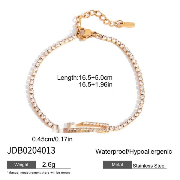 Light Luxury Zircon Bracelet Fashion Temperament Female