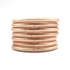 PVC Silica Gel Tube Gold Powder Bracelet