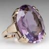 Retro Simple And Exaggerated Unique Women Ring