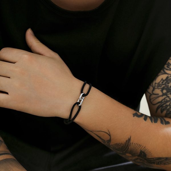 Men's Simplicity Milan Bracelet Cross Buckle Bracelet