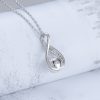 Silver Drop-shaped Pearl Set Fashion Creative Jewelry DIY