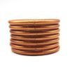 PVC Silica Gel Tube Gold Powder Bracelet