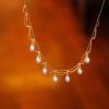 Vintage Natural Freshwater Pearl Necklace For Women