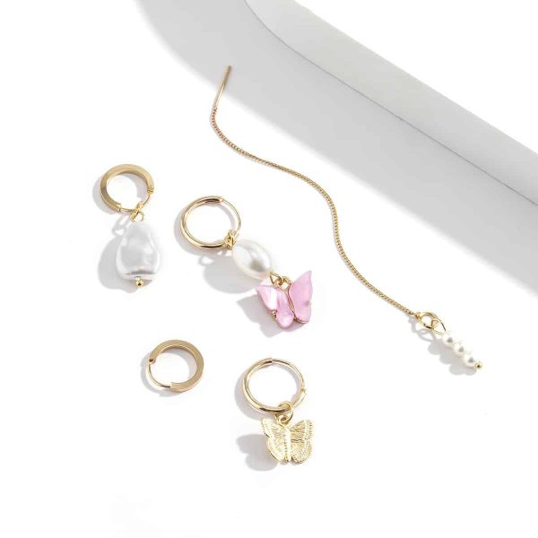 Fashion Small Butterfly Set Earrings