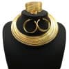 Nigeria bride Necklace Set multi alloy accessories four sets of cross-border supply Necklace suit