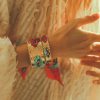 French Retro Color Scarf Bracelet