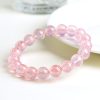 Natural White Water Strawberry Crystal Ball Bracelet