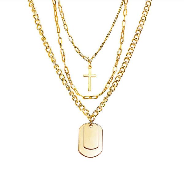 Multi Layered Minimalist Sweater Chain For Students
