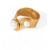Marine Shell 18K Gold Stainless Steel Bracelet