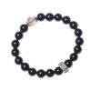 Old Pit Material Obsidian 8mm Bracelet