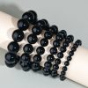 Year Of Birth Obsidian Bracelet Couple
