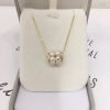 Freshwater Pearl Multiple Beads Barrel Pendant Necklace