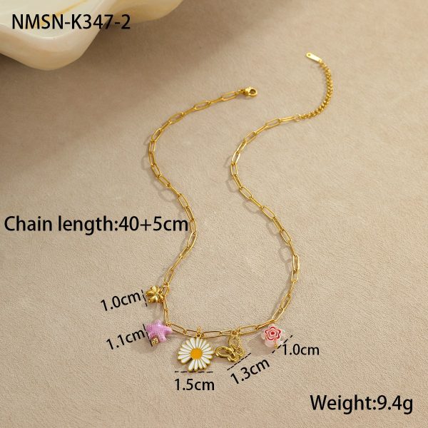 Ocean Style Pendant Stainless Steel Women's Necklace