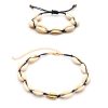 Hawaiian New Hot Sale Sea Shell Choker Necklace Set Jewelry Bohemian Beach Tassel Necklace Bracelets For Women Collar Chocker