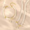 Pearl Snake Classic Style Snake Year Beaded Bracelet