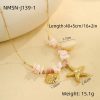 Shell Stainless Steel Necklace Clavicle Chain Jewelry