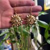 Sun Crystal Stone Earrings Jewelry