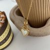 High-grade Double-sided Shell Love Pendant Necklace For Women