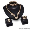 Jewelry Trendy Fashion Clavicle Chain Necklace Set