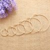 Big Circle Metal Exaggerated Circle Earrings Circle Geometry Earrings