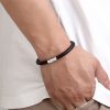 Men's Charm Titanium Steel Wire Bracelet Magnet Socket