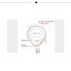 European And American Jewelry Elegant Geometric Pearl Set Necklace Simple Temperament Small Flower OT Buckle Heart-shaped Necklace