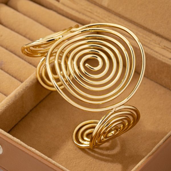 Multi-Layer Cross Open Bracelet Simple Fashion