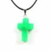 Fashion Natural Stone Cross Necklace
