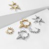 Micro Set Zircon Pointed Earrings Jewelry