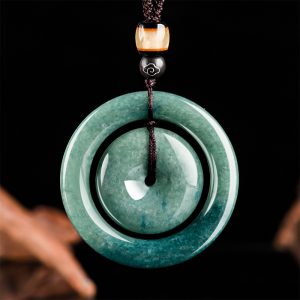 Emerald Green Men's And Women's Jade Pendant