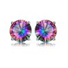 925 Silver rainbow Stone fashion ladies jewelry