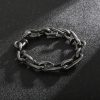 Creative Retro Personalized Nail Hook Buckle Stainless Steel Bracelet