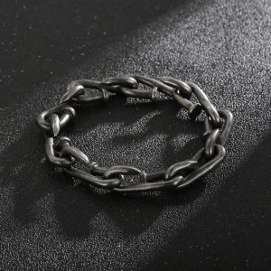 Creative Retro Personalized Nail Hook Buckle Stainless Steel Bracelet