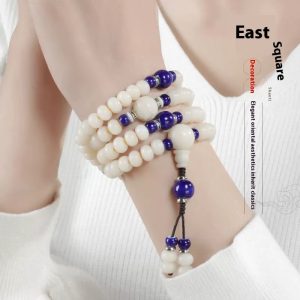 108 Bodhi Root Beads Crafts Vintage Bodhi Seed Accessories Bracelet