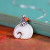 Women's Retro Personality Elephant Ruyi Pendant