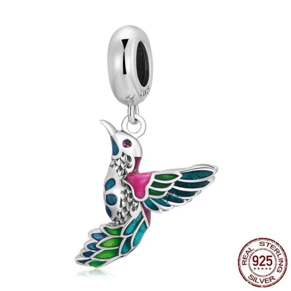 Natural Animal S925 Sterling Silver Ornament Wholesale Beaded Female Accessories
