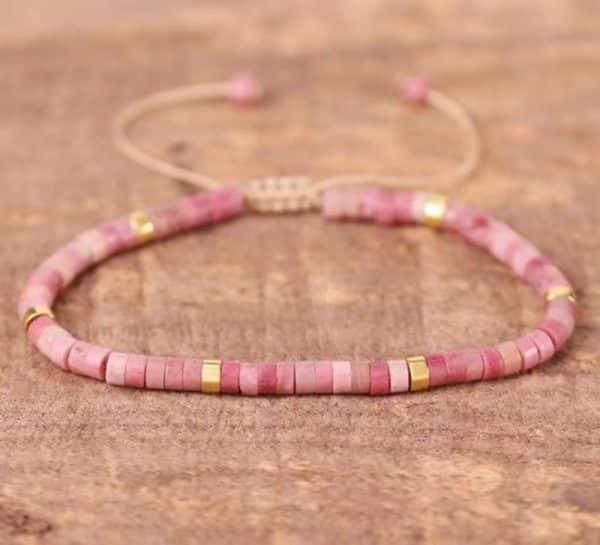 Natural Stone Hand Woven Bracelet