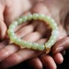 Hetian Jade Bracelet With Vintage Beads