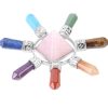 Natural crystal semi-precious stone seven chakra jewelry