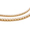 Fashion Personality Stainless Steel Zircon Stacked Bracelet