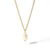 Freshwater Pearl Pendant High-grade 18k Golden Clavicle Chain Women's Fashion Necklace Ornament