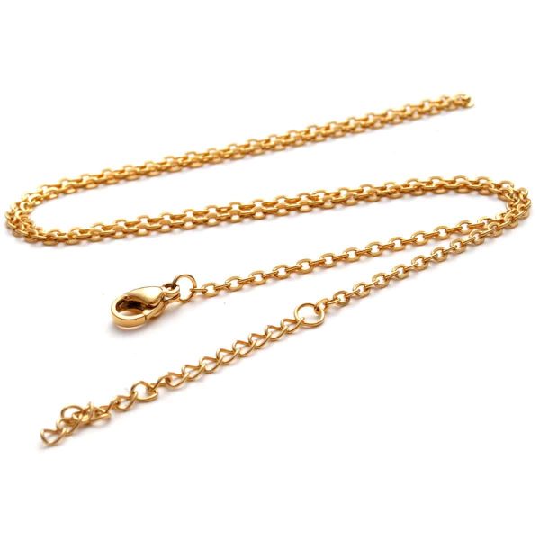 Fashion Personality Stainless Steel Necklace Cross Chain