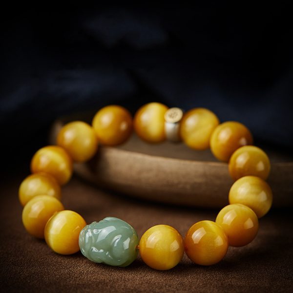 Hetian Jade Pixiu Bracelet Zodiac