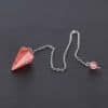 Ling cone stone pendant