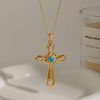 Zircon Titanium Steel Necklace Light Luxury High-grade Jewelry
