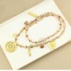 New Chinese Style National Style  Gold Tiger Eye Long Necklace