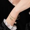 High Color Retention Special-interest Design Lucky Beads Bracelet