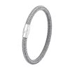 Men's Charm Titanium Steel Wire Bracelet Magnet Socket